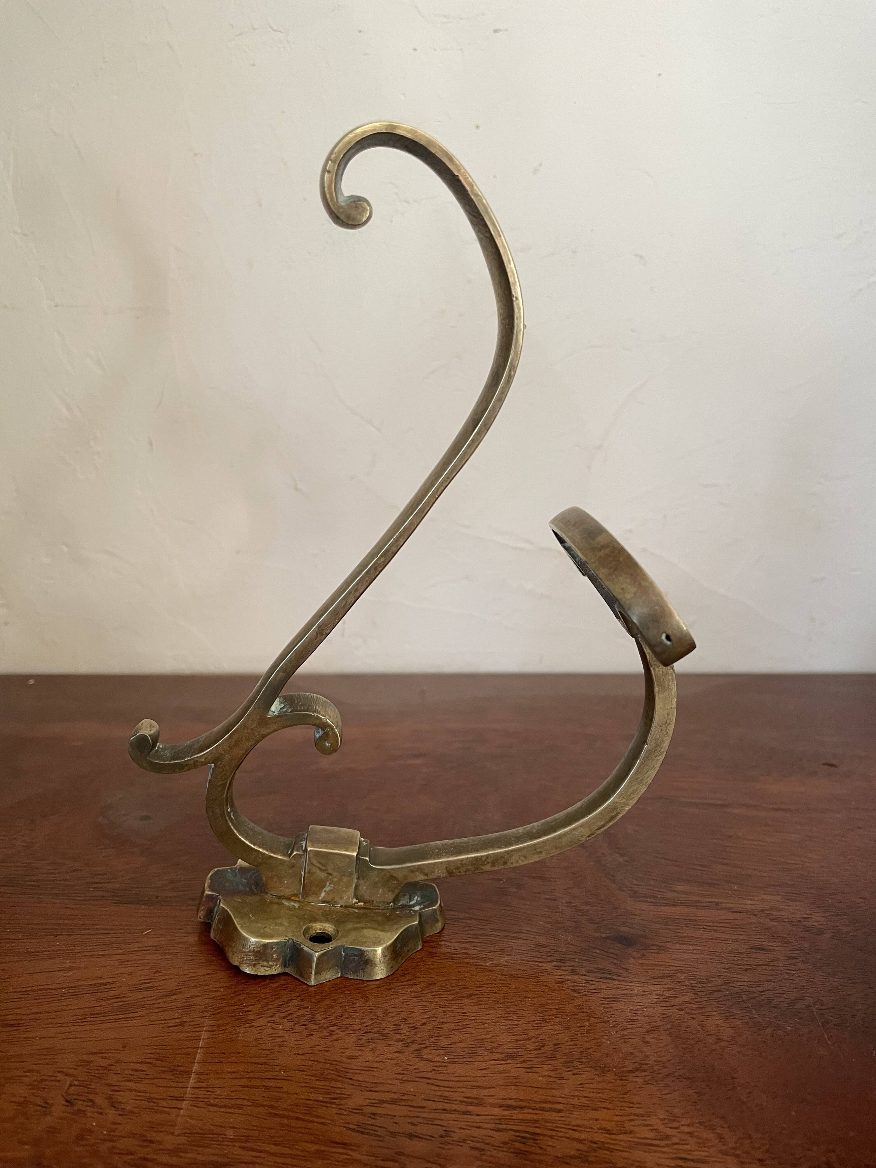 Bronze hook circa 1900