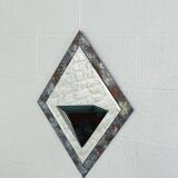 Vintage beveled art deco mirror