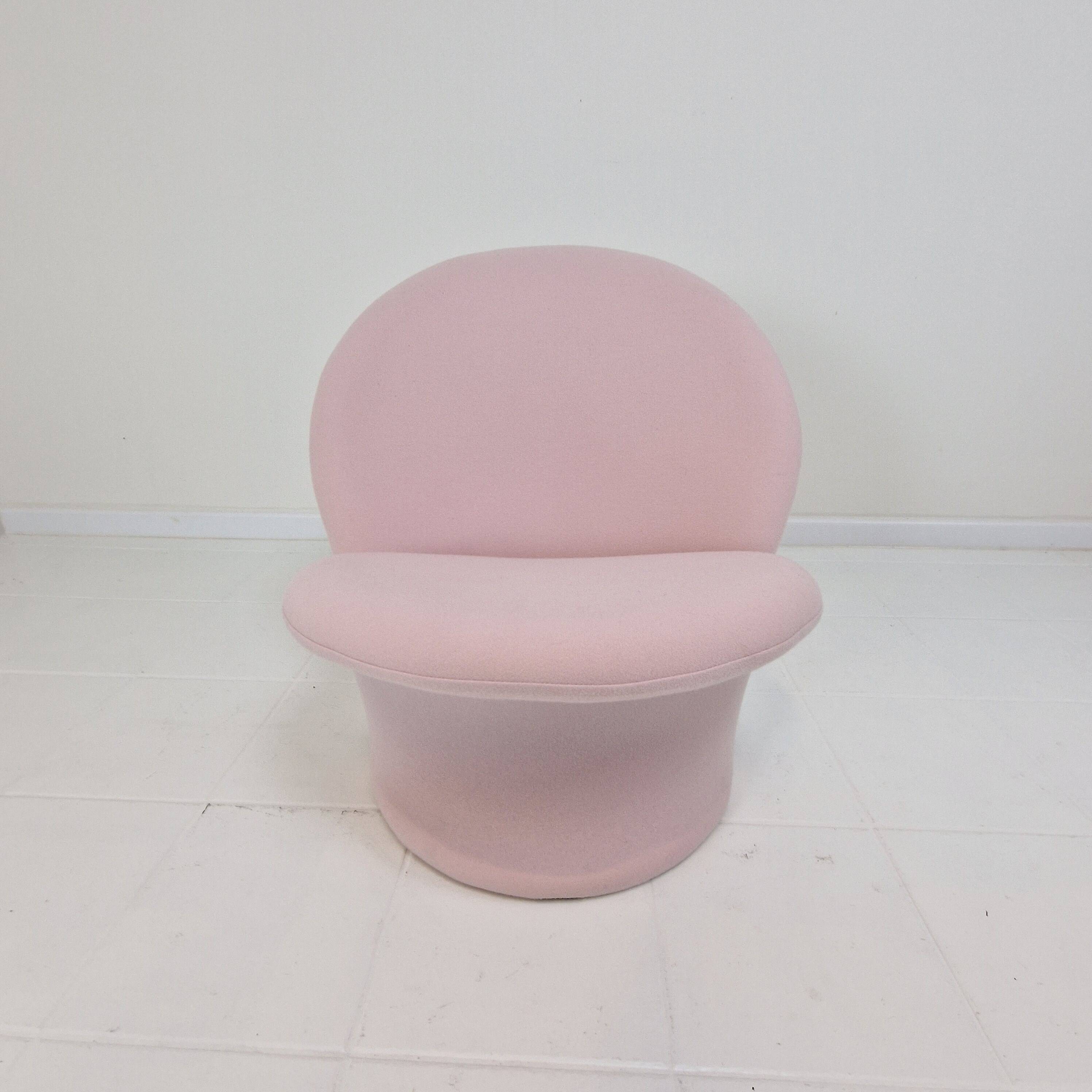 Model F572 Lounge Chair with Pouf by Pierre Paulin for Artifort, 1967