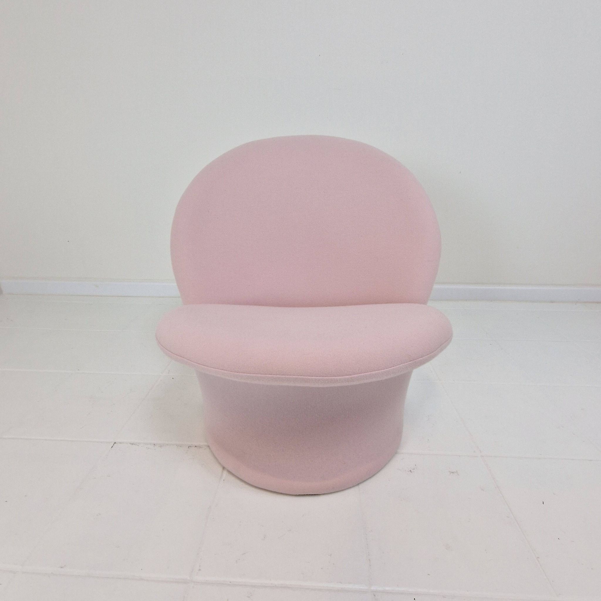 Model F572 Lounge Chair with Pouf by Pierre Paulin for Artifort, 1967