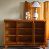Mid-century buffet/enfilade in teak and oak, Danish cabinetmaker, 1960s