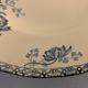 12 dessert plates and an art nouveau dish Royat de Sarreguemines