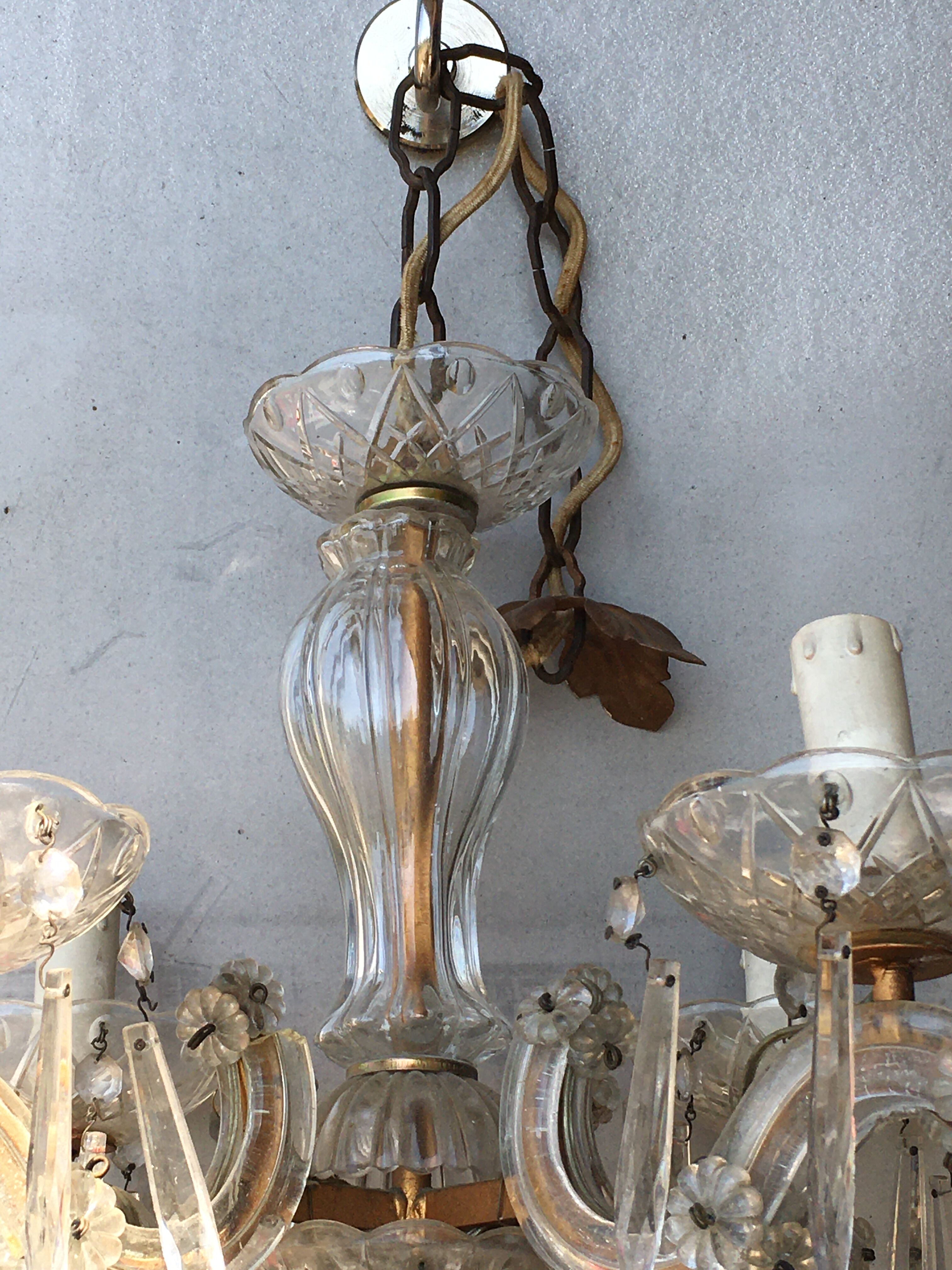 Venetian chandelier 1960 4 fires