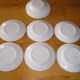Earthenware plate service for 6 people: 12 pieces