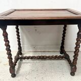 19th-century solid walnut desk.