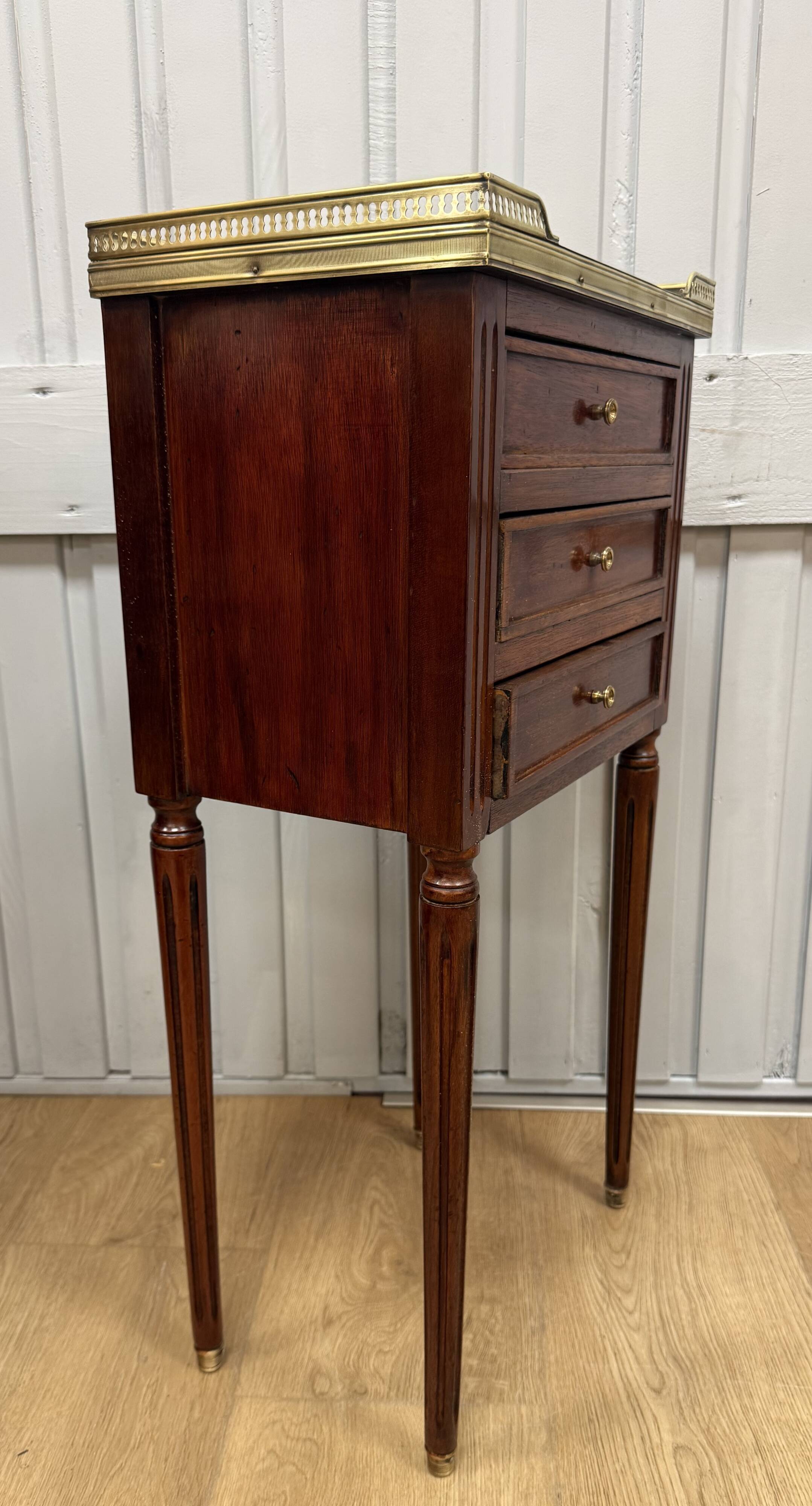 Louis XVI style chiffonnier table