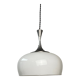 Old vintage opaline bell pendant lamp