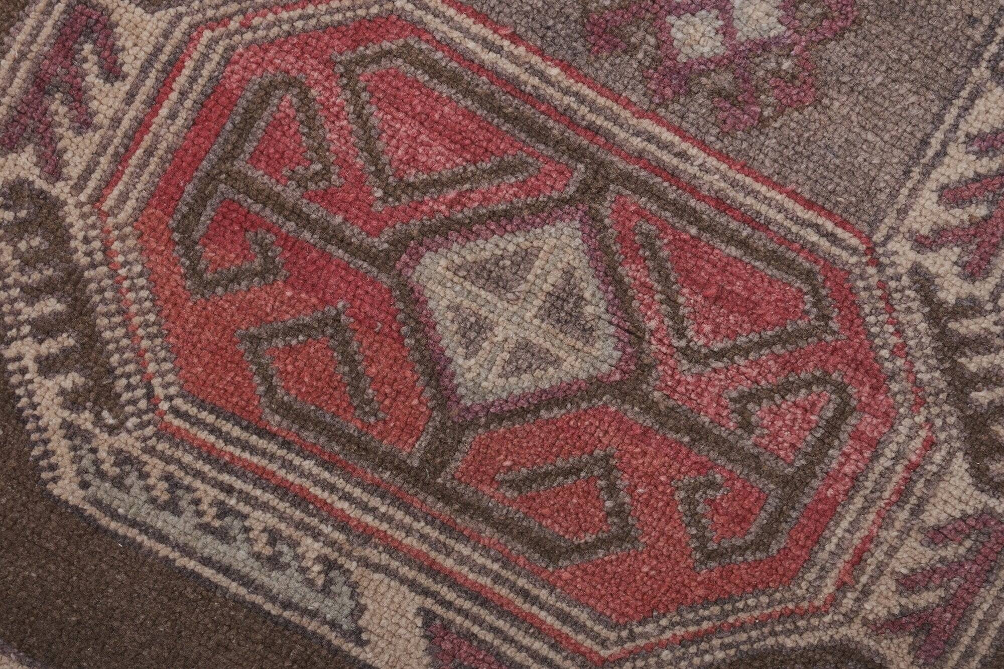Tapis Oushak turc vintage 91x160 cm