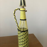 Vintage scoubidou decanter