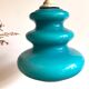 Suspension vintage en opaline