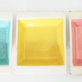 Trio de vide-poches céramique allemande des années 1950