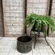 Pair of cast iron planters
