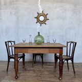 Old cherrywood bistro table