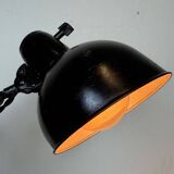 Black Industrial Bauhaus Scissor Wall Lamp from Kaiser Idell, 1930s