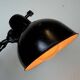 Black Industrial Bauhaus Scissor Wall Lamp from Kaiser Idell, 1930s