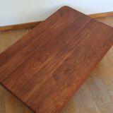 Brutalist coffee table in solid oak