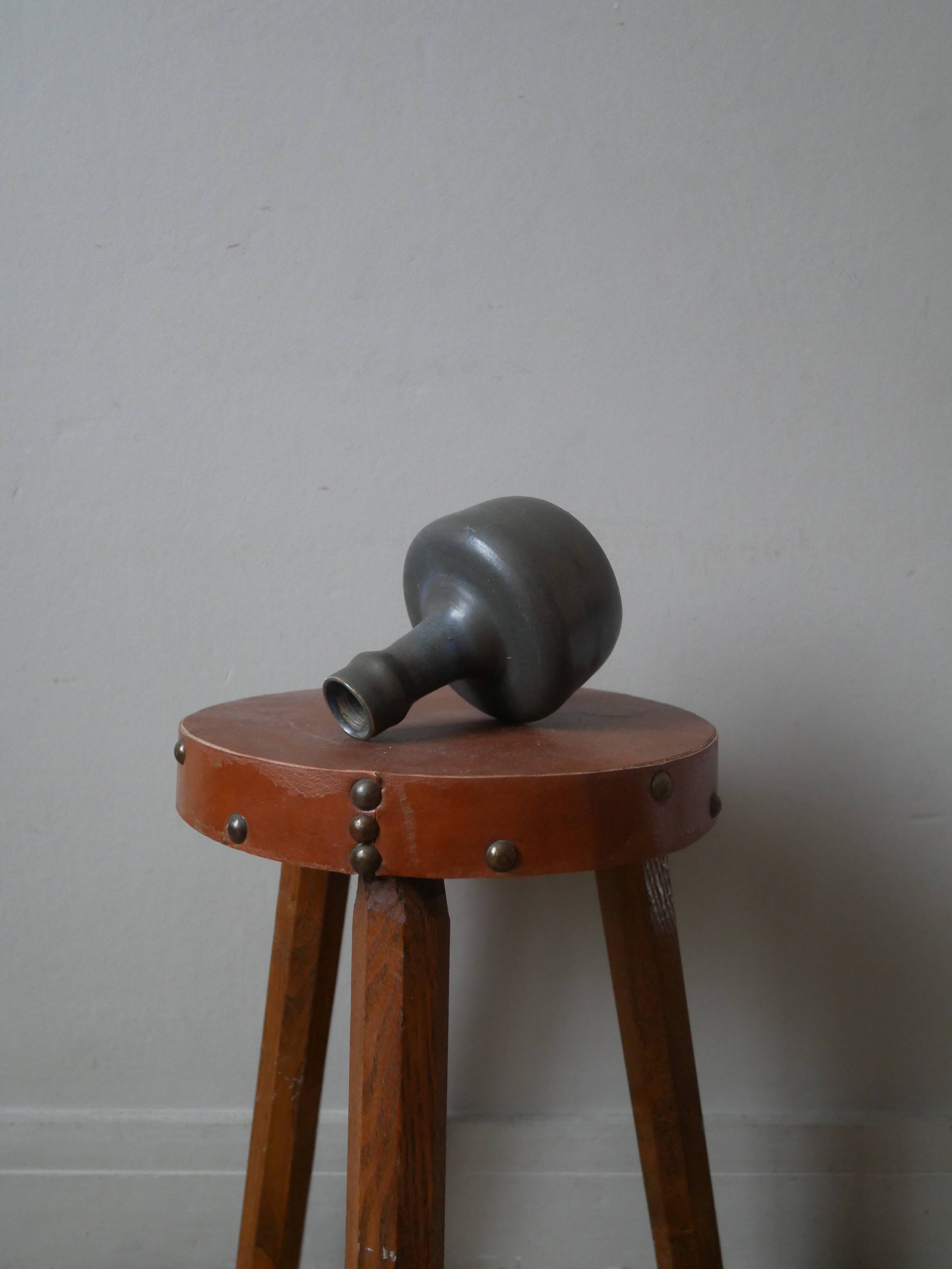 Ceramic vase soliflore pottery handmade craft production object decoration japandi