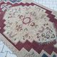 Vintage handmade Turkish rug 140x272 cm