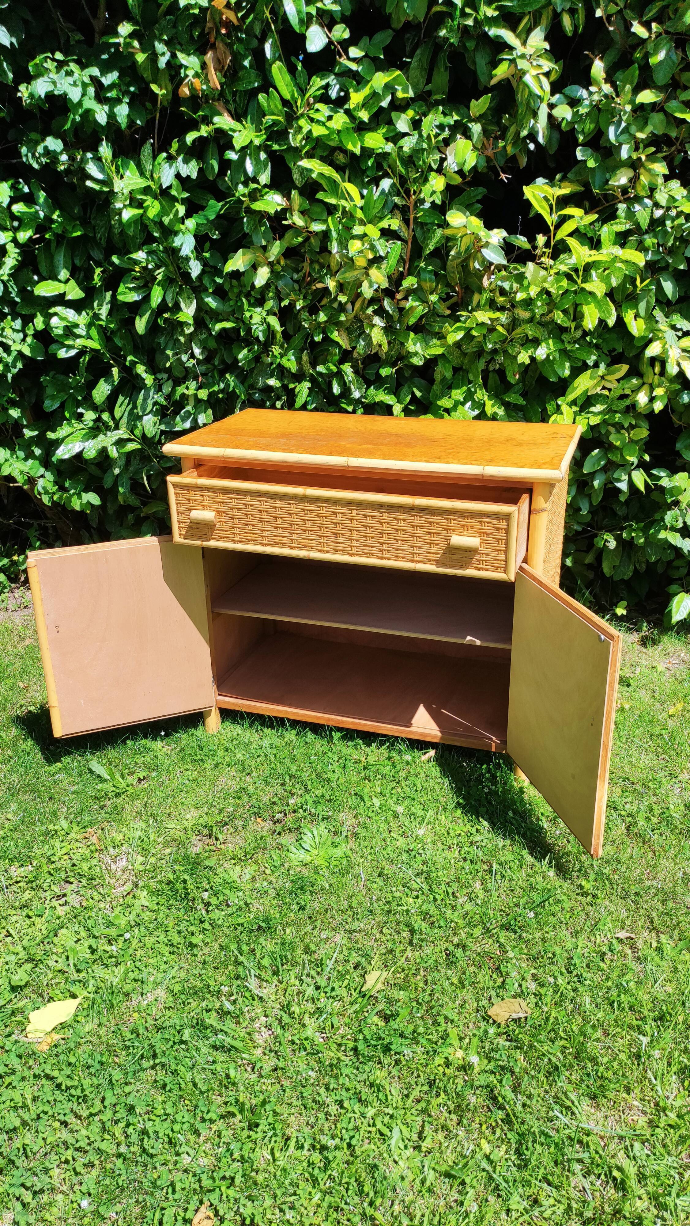 Vintage rattan and bamboo furniture