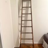 Raw and authentic old decorative ladder