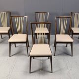 Mid century italian dining chairs, 1950s