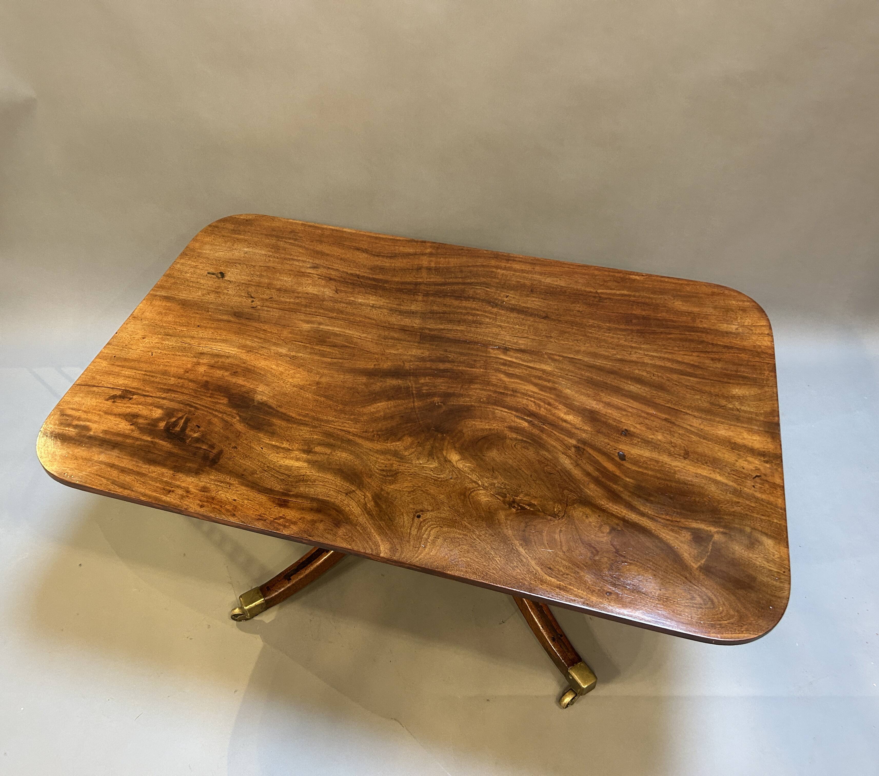 Table Basse George IV En Acajou