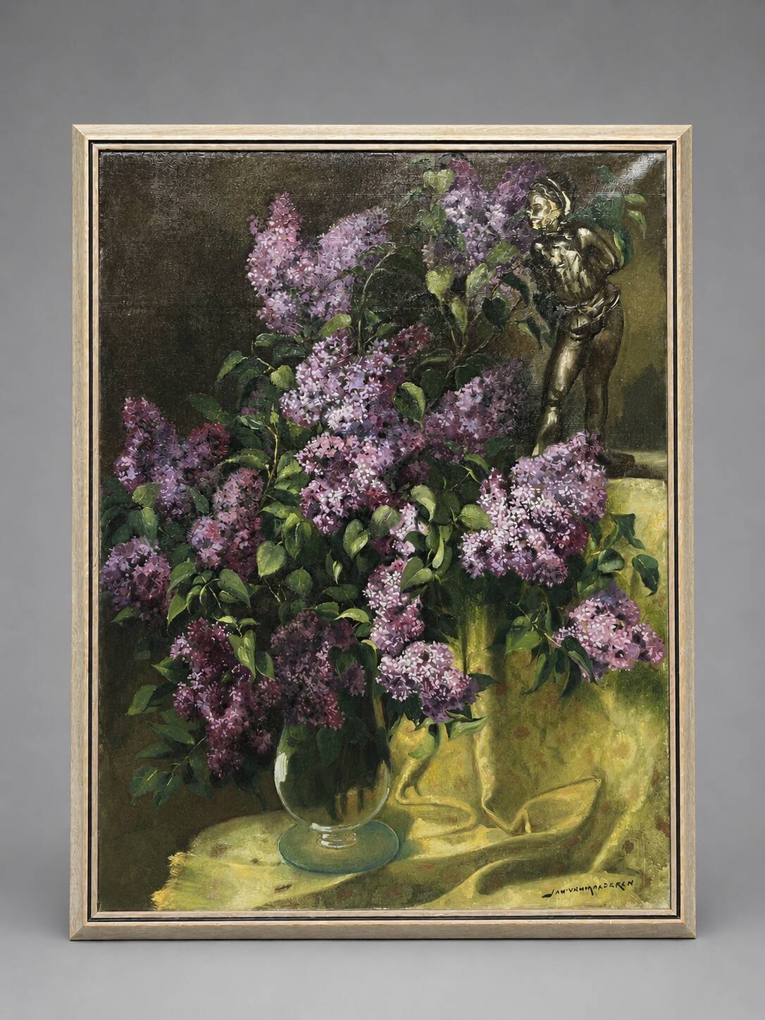 "Nature morte au lilas" Jan van Malderen