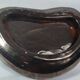 Large vintage 70s yellow and glossy ceramic bowl