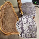 Pair of cane chairs