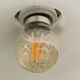 Pair of opaline bistro 1920 porcelain sockets