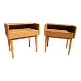 Pair of bedside tables Melvin Mikkelsen Mobler 1960