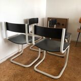 Set of 4 knud Friis & Elmar Moltke chairs for Randres AS