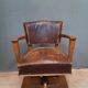 Vintage rotating burreau armchair