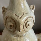 Sandstone zoomorphic owl base