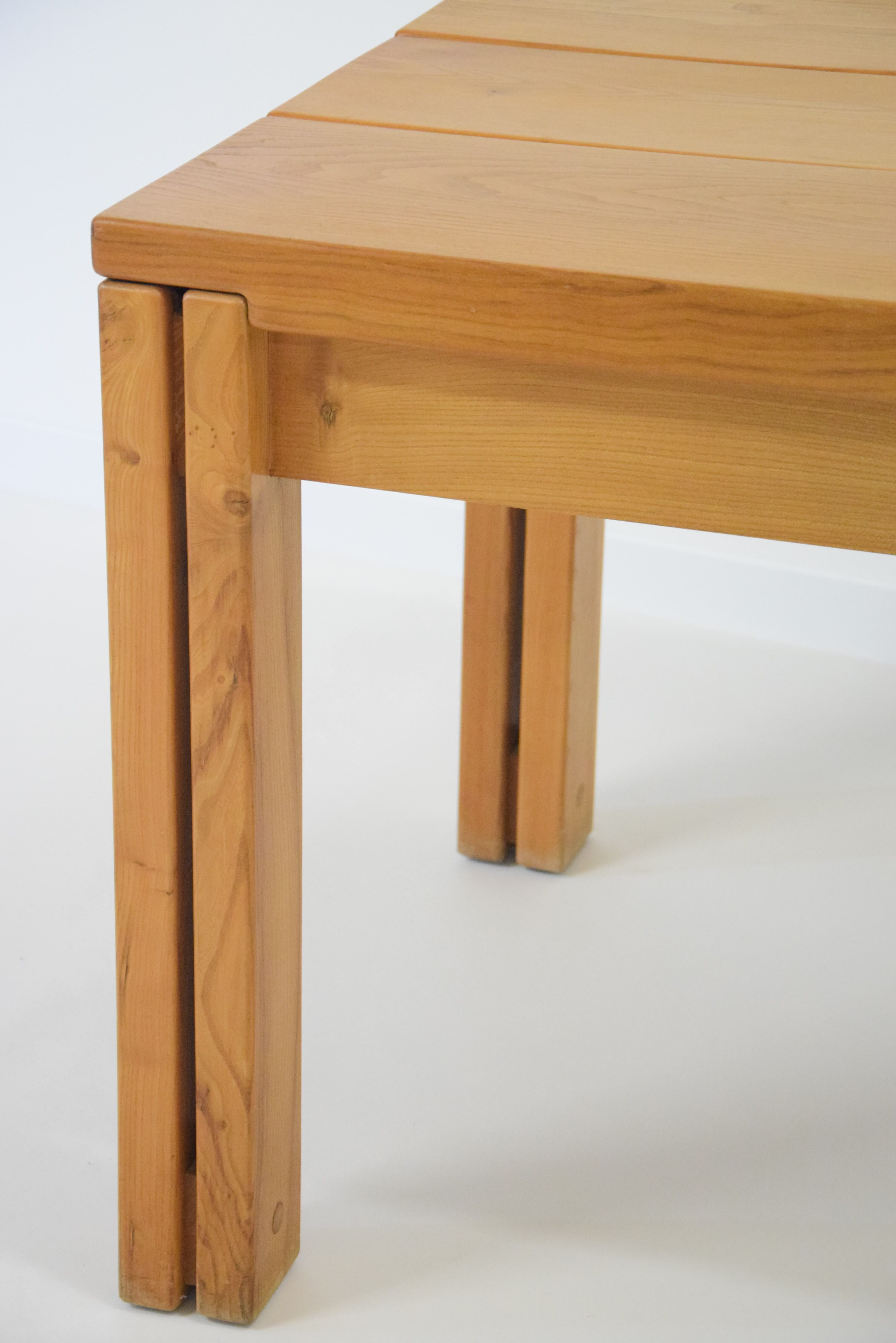 Dining - room table brand revival  vintage design solid elm