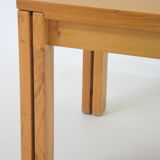 Dining - room table brand revival  vintage design solid elm