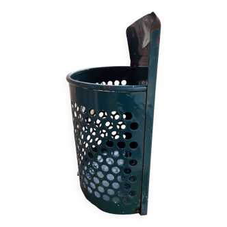Santiago steel city trash can