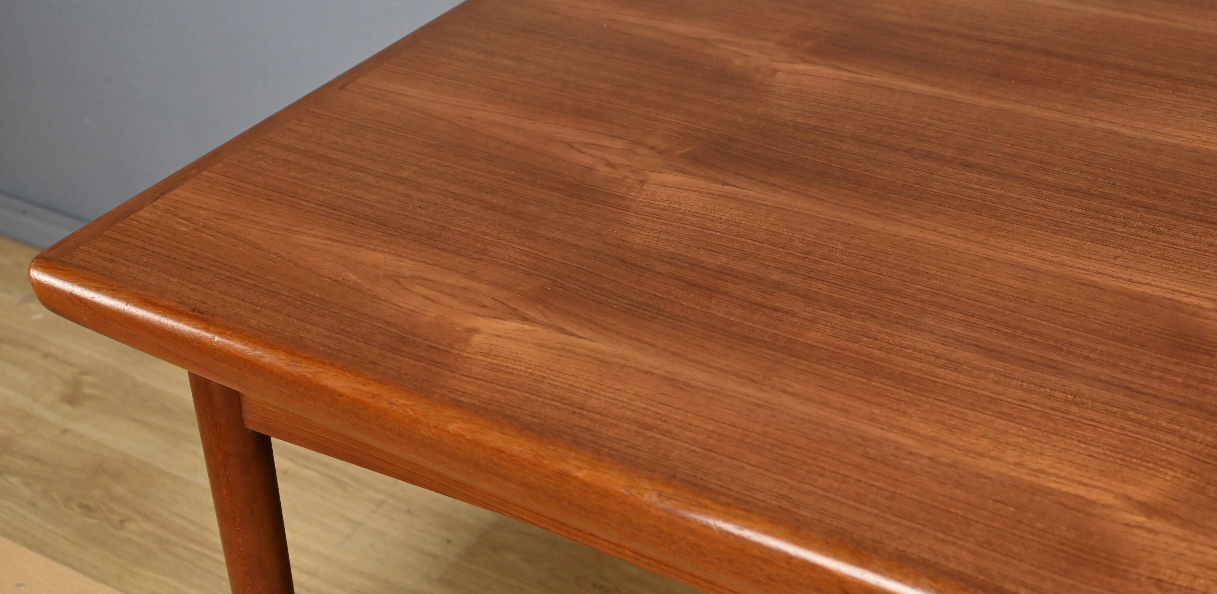 Extendable Teak Table, Dyrlund, Denmark – 1960s