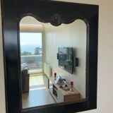 Miroir noir "Sévigné" 120x100cm