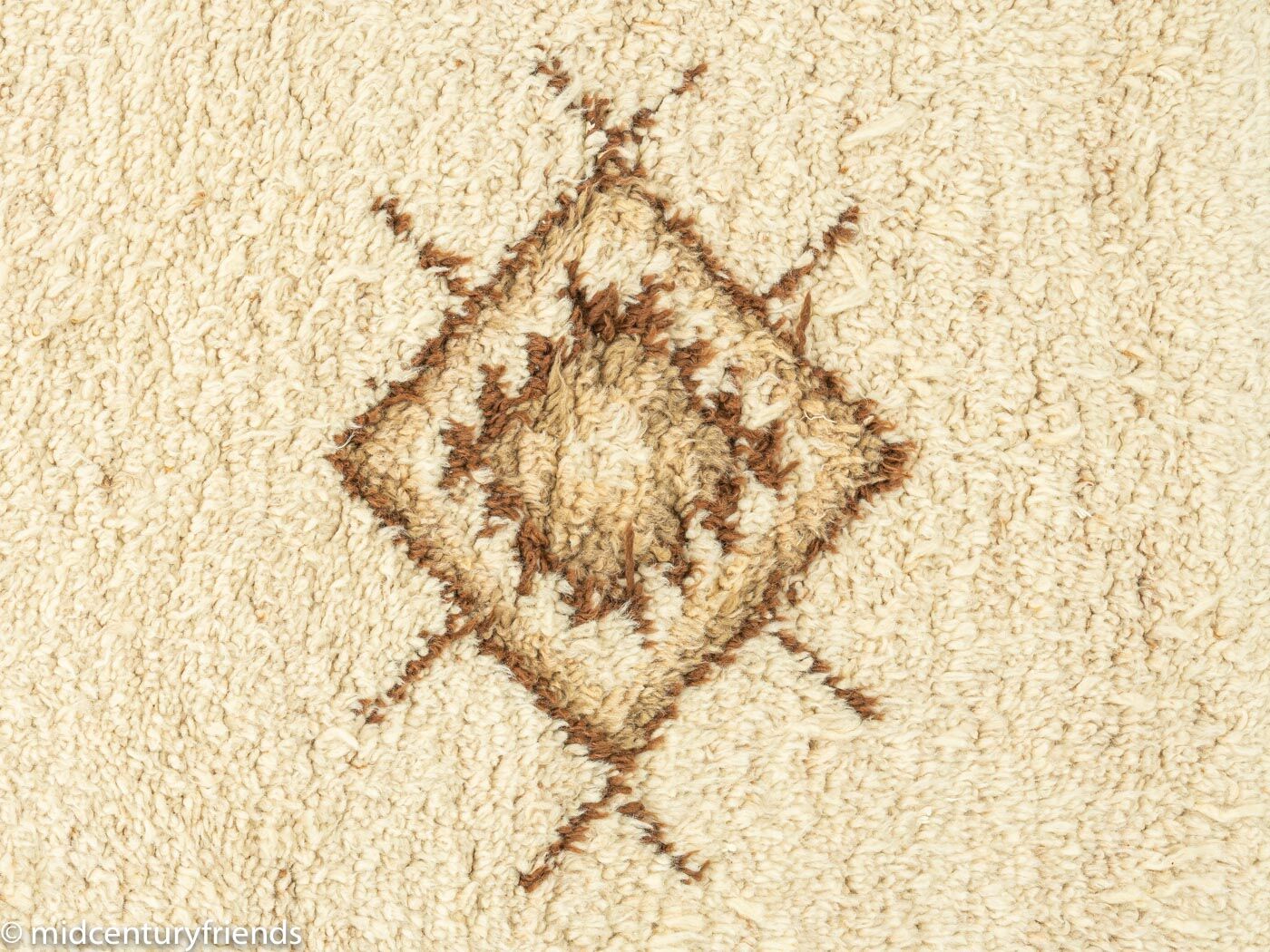 1960s Berber Carpet, 245 X 345