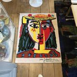 DESSO edition rug, PABLO PICASSO 'Portrait of a woman with a pompom hat'
