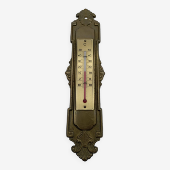 Brass thermometer .1950