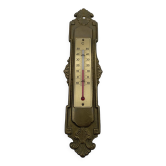 Brass thermometer .1950