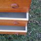 Scandinavian style teak chest of drawers from the 70s 4 drawers