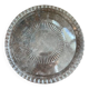 Vintage glass pie dish or tray arcoroc