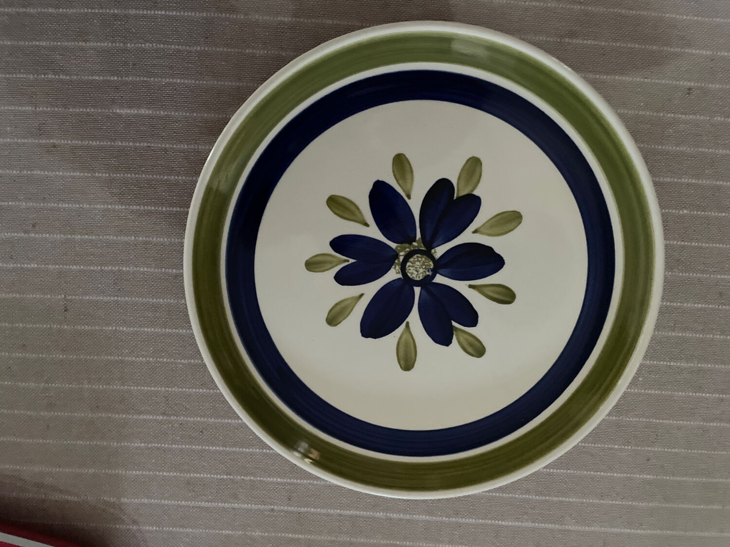 Digoin sarreguemines Karine plates