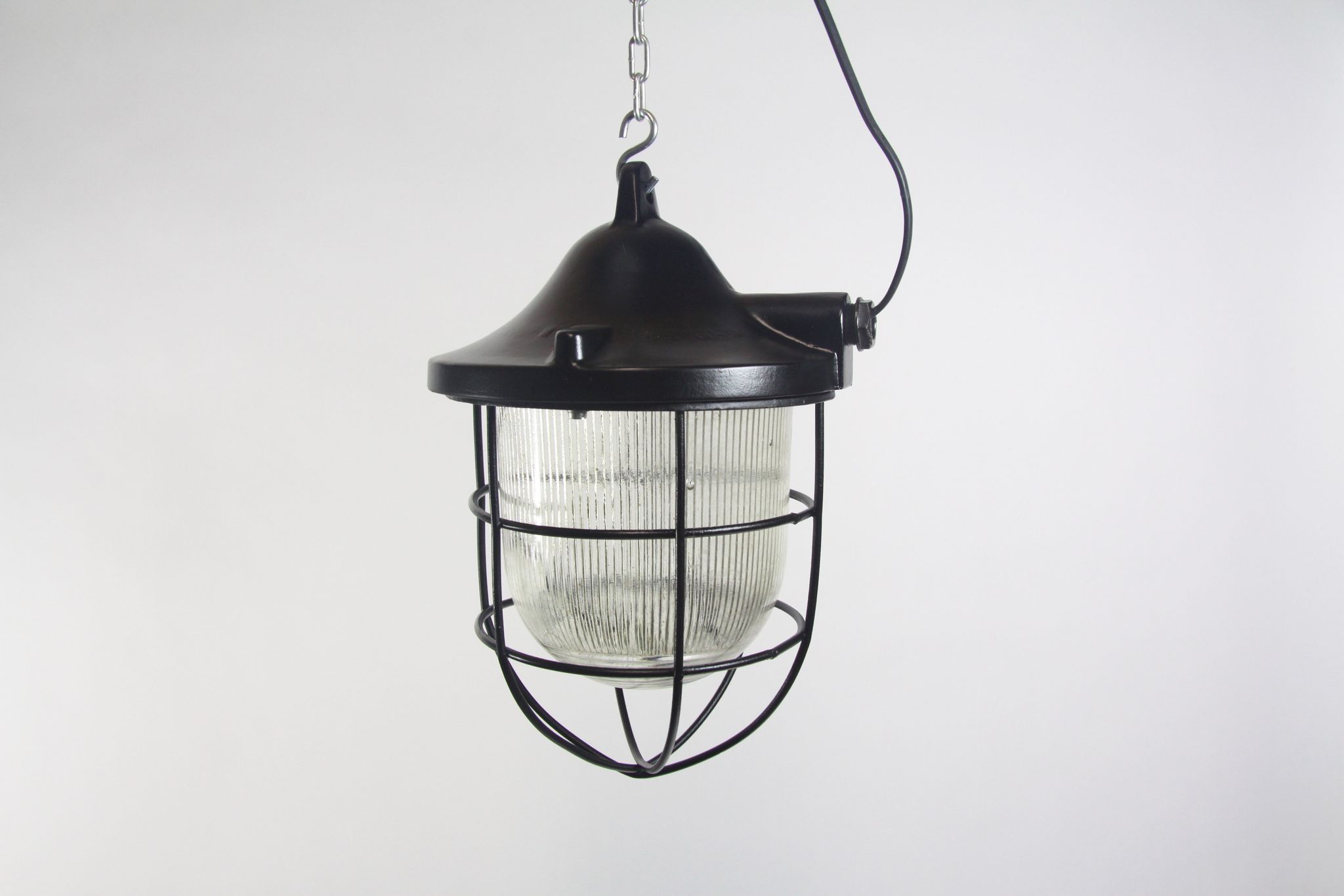 Industrial hanging lamp, 60s