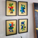 Pair of paintings by Ronald Boonacker