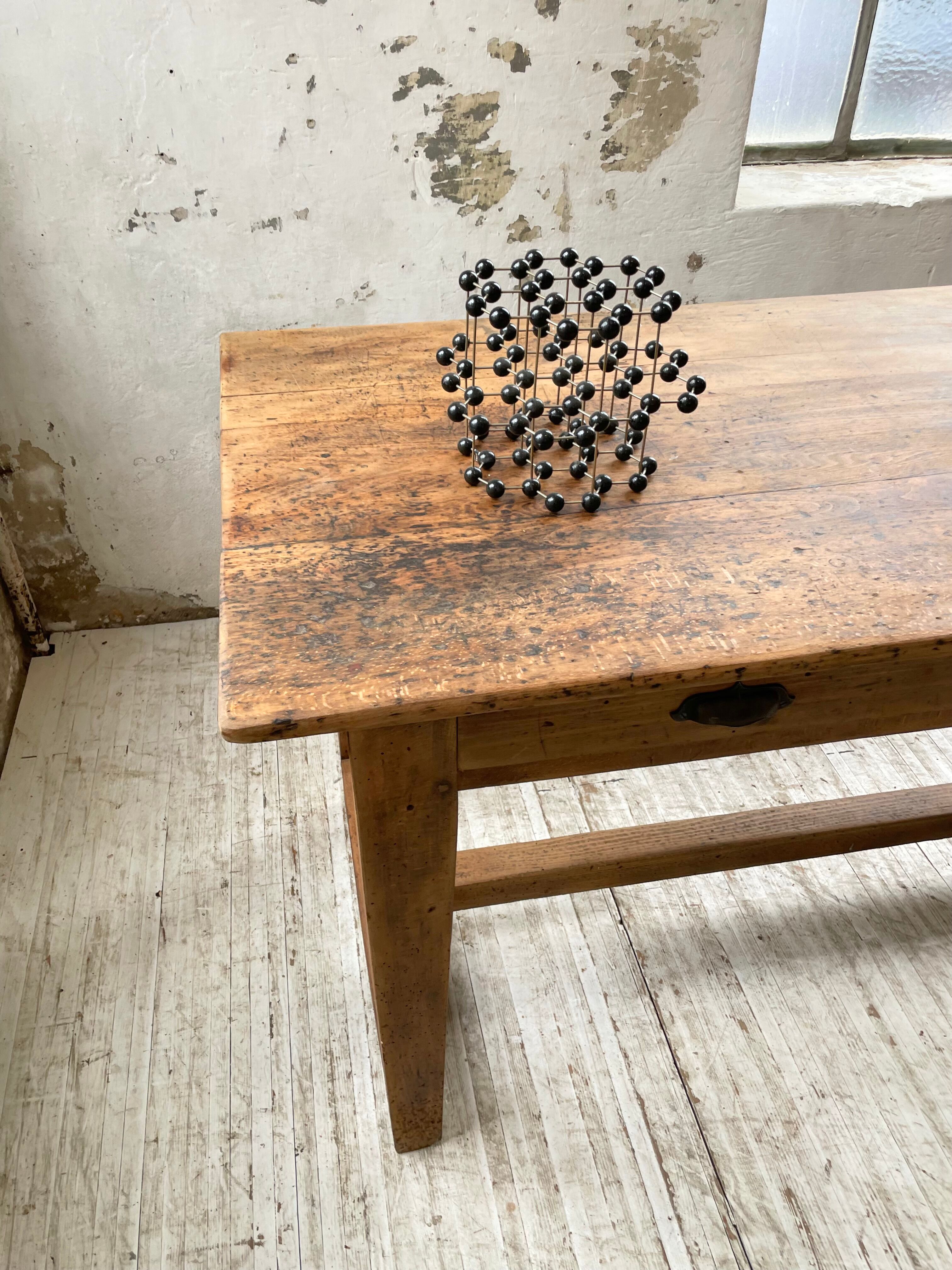 Oak island farmhouse table 2m