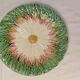 Set of two antique dessert plates in slip
